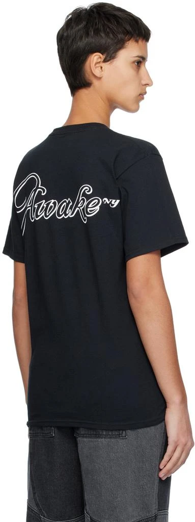 Awake NY Black Printed T-Shirt 3