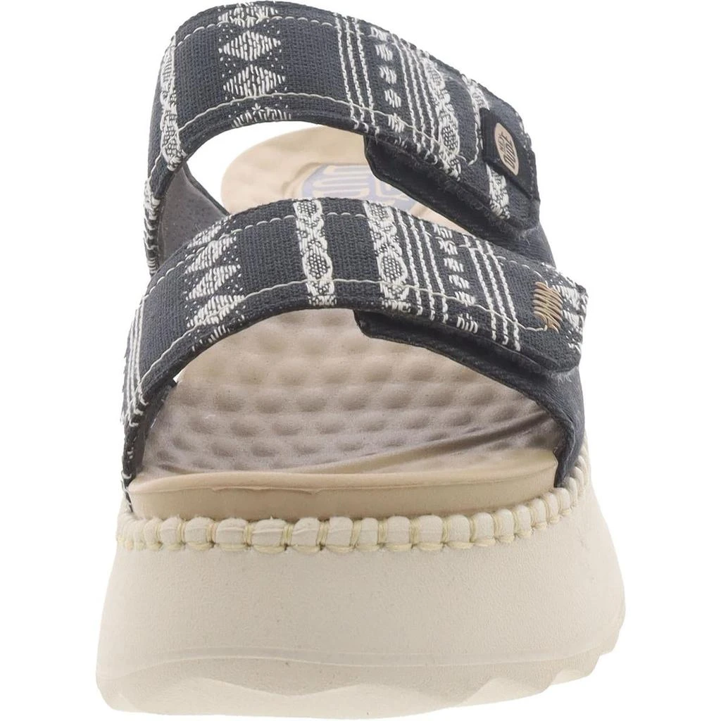 Hey Dude Delray Womens Slip On Wedge Slide Sandals 2