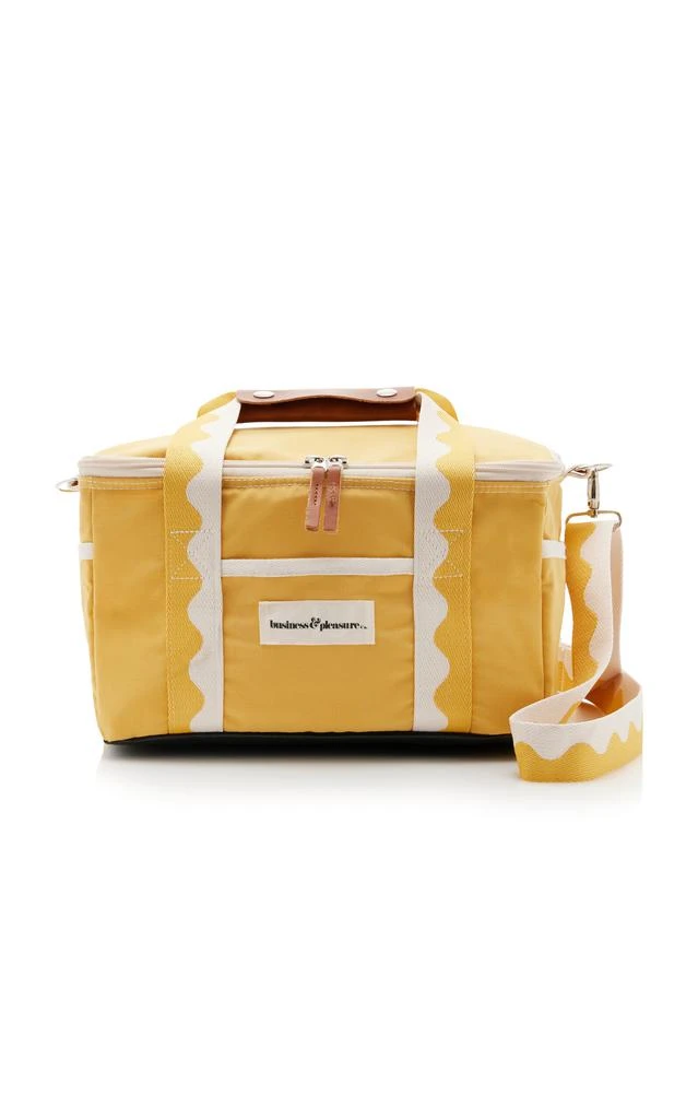 Business & Pleasure Business & Pleasure - Exclusive The Premium Cooler Bag - Yellow - Moda Operandi 1