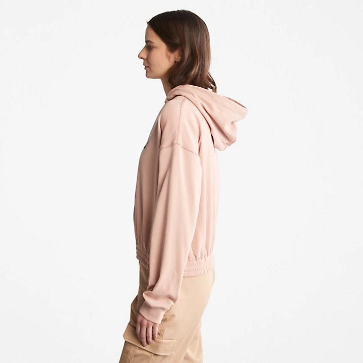 Timberland Established 1973 Logo Hoodie for Women in Light Pink 4