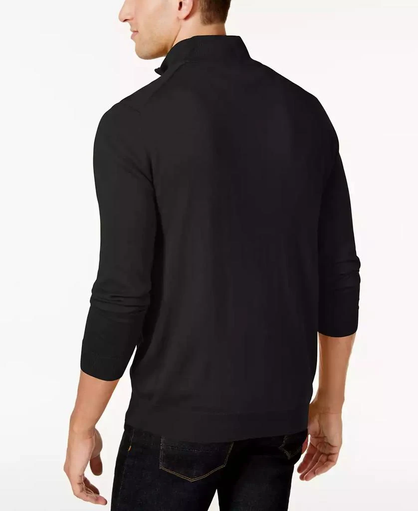 Club Room Men's Quarter-Zip Merino Wool Blend Sweater, Created for Macy's 2
