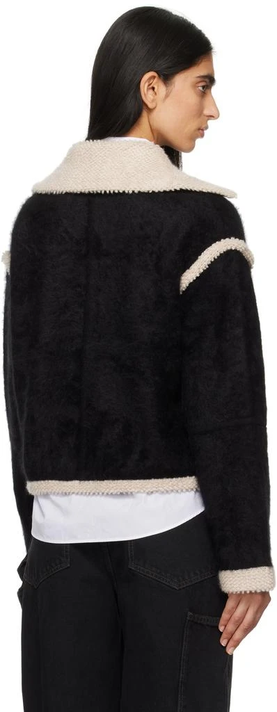 Guest in Residence Black Grizzly Bomber Jacket 3
