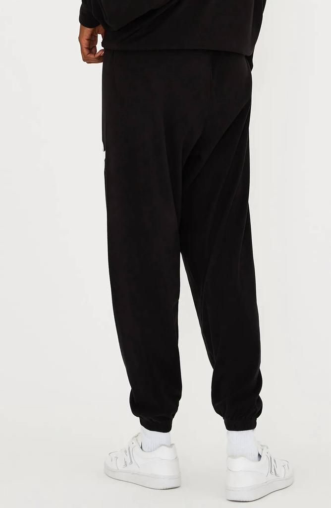 Beach Riot Georgie Sweatpants In Boo Black
