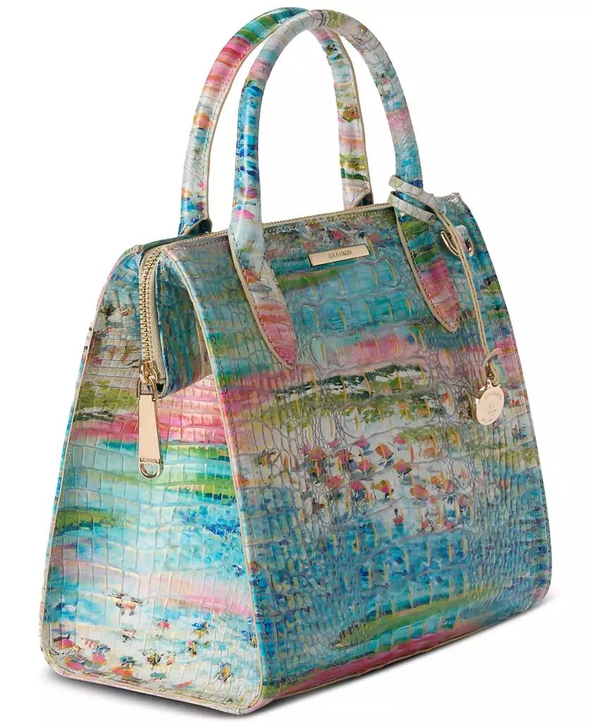 Brahmin Small Caroline Melbourne Leather Satchel 5