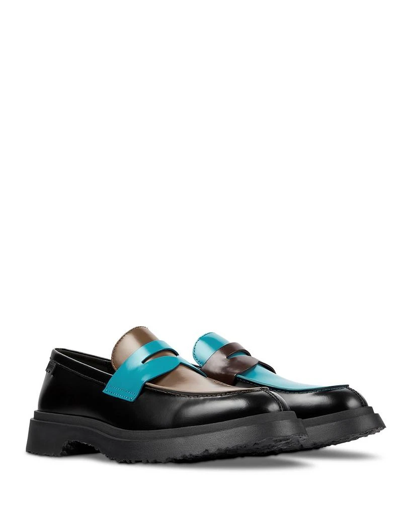 Camper Men's Walden Twins Color Blocked Slip On Penny Loafers 4