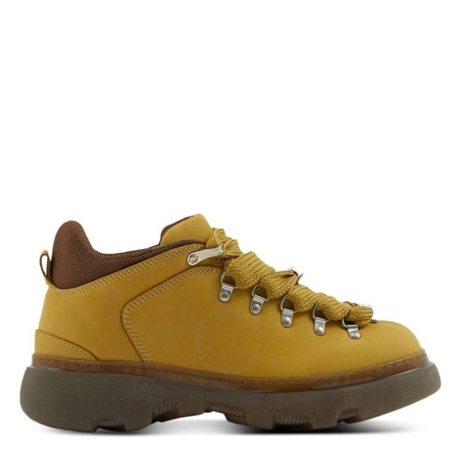 Burberry Manilla Nubuck Lace-Up Trek Boots