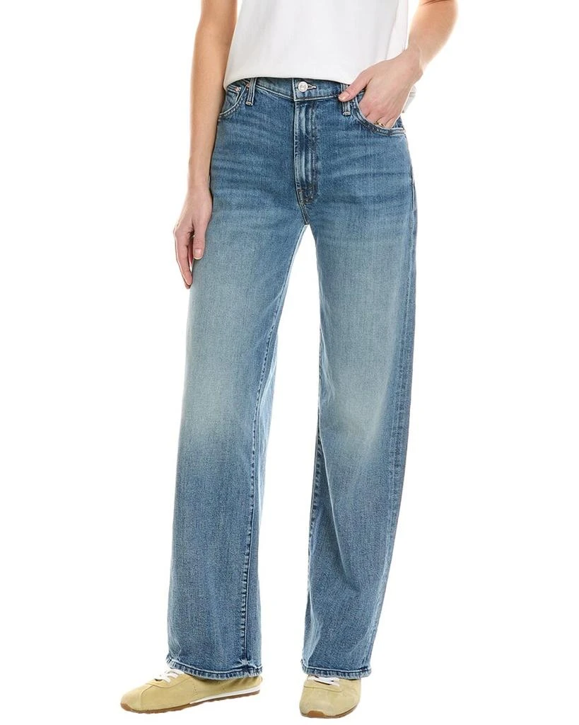 MOTHER MOTHER The Dodger Flood Cuff Toil And Trouble Wide Leg Jean 1