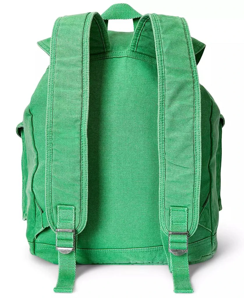 Ralph Lauren Men's Flap-Top Canvas Backpack 3