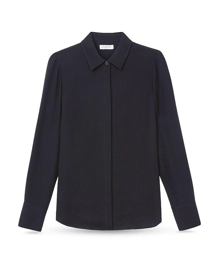 Lafayette 148 New York Scottie Silk Blouse 4
