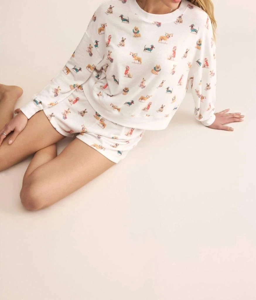 Z Supply Z Supply - Holiday Pup Pajama Top 3