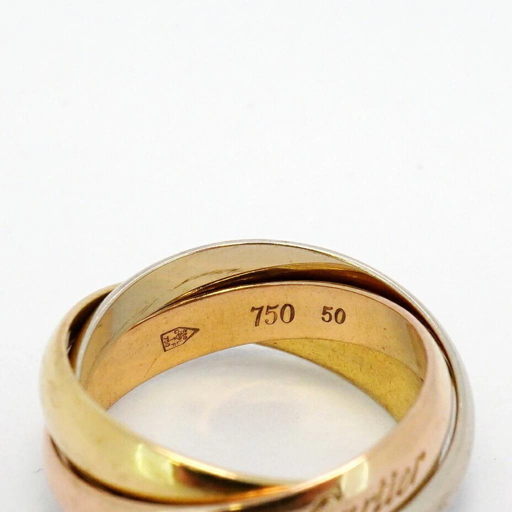 Cartier pink gold (18K) gold (18K) yellow gold (18K) Band Ring (Pre-Owned) 5
