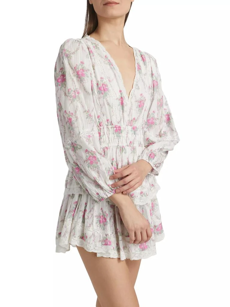 LOVESHACKFANCY Garden Gates Rosamina Dress 4
