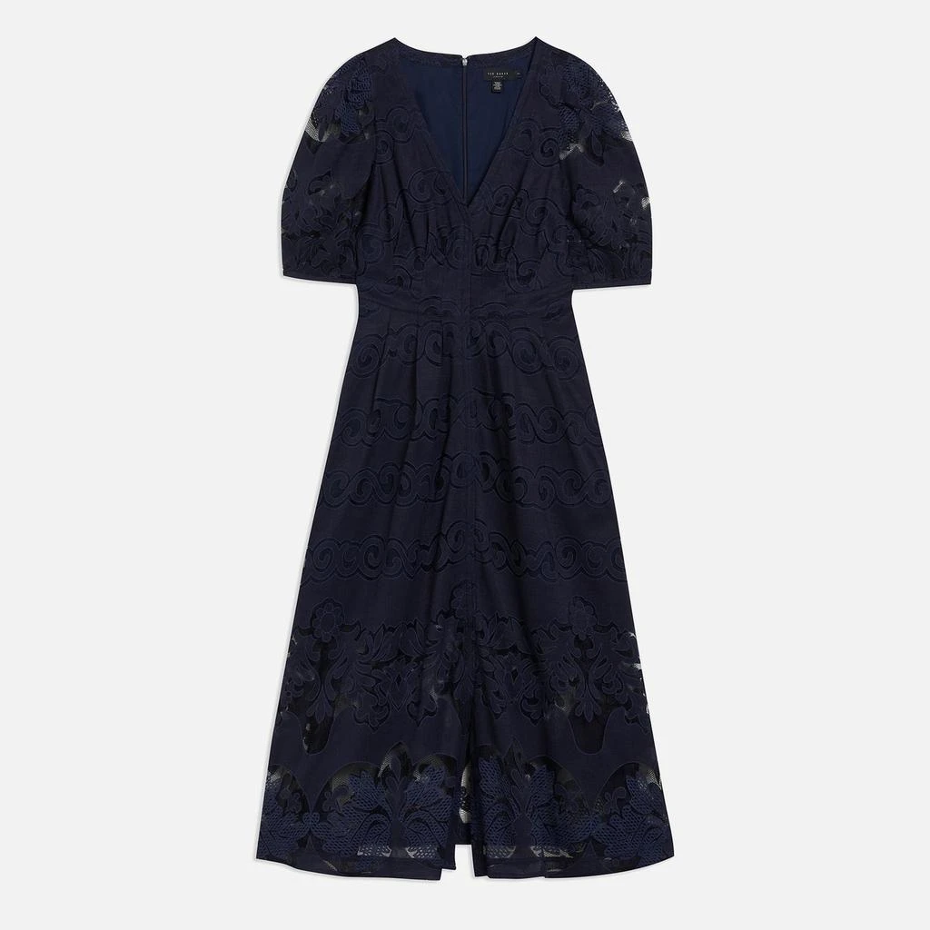 Ted Baker London Ted Baker Agnel Cotton-Blend Lace Midi Dress 3