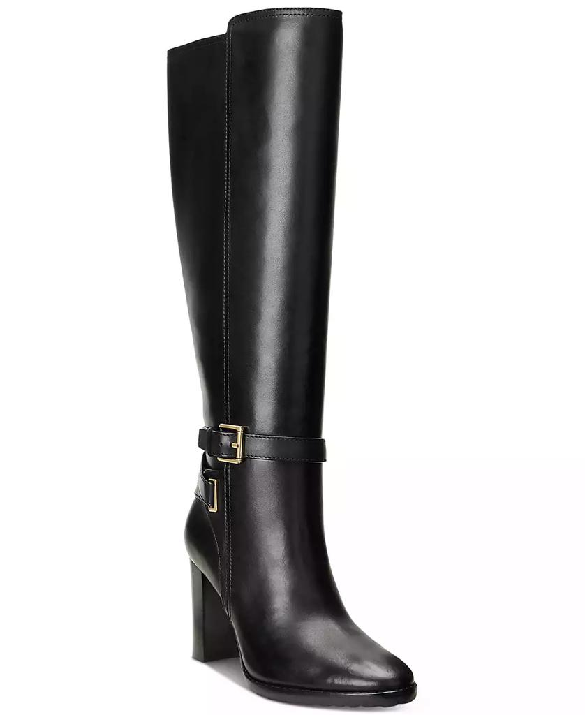 Ralph Lauren Women's Manchester Buckled Dress Boots