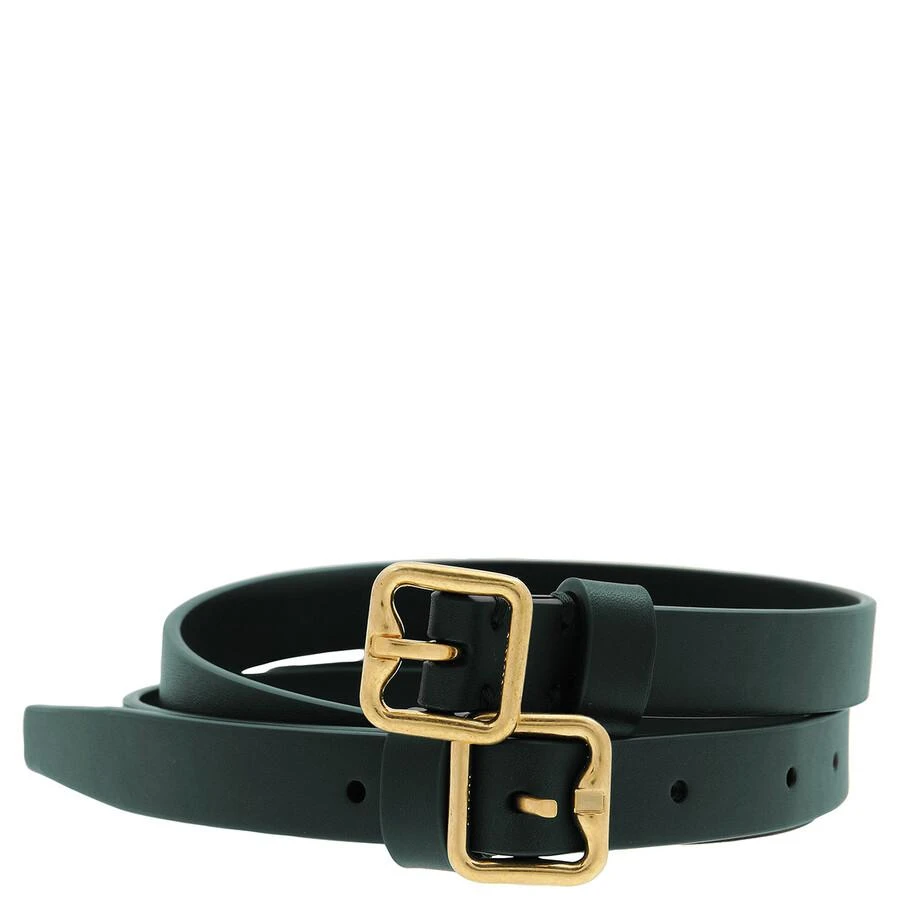BURBERRY Leather Adjustable Belt Burberry Mack 35 Check And Leather Adjustable Belt, Size 85  main image 2