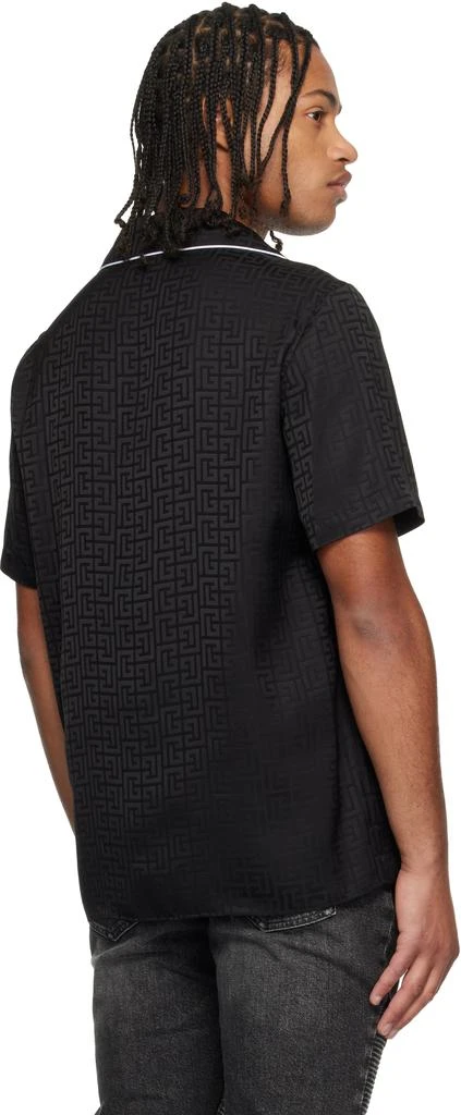 Balmain Black 
Balmain Varsity
 Pyjama Shirt 3