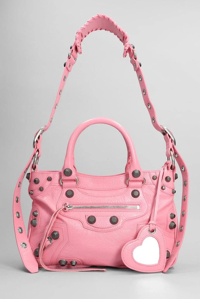 Balenciaga Neo Cagole Tote M Hand Bag In Rose-pink Leather 1