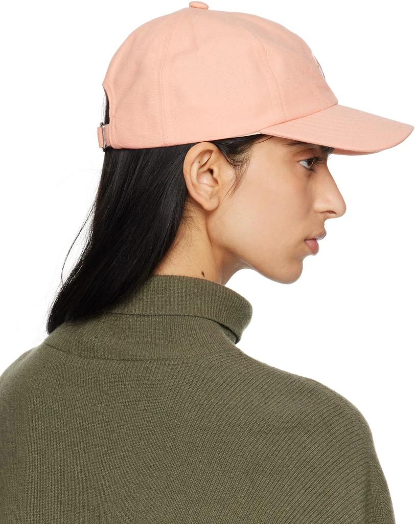 Maison Kitsune Orange Baby Fox Cap 3