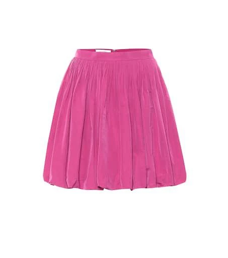 Valentino Valentino taffeta miniskirt 1