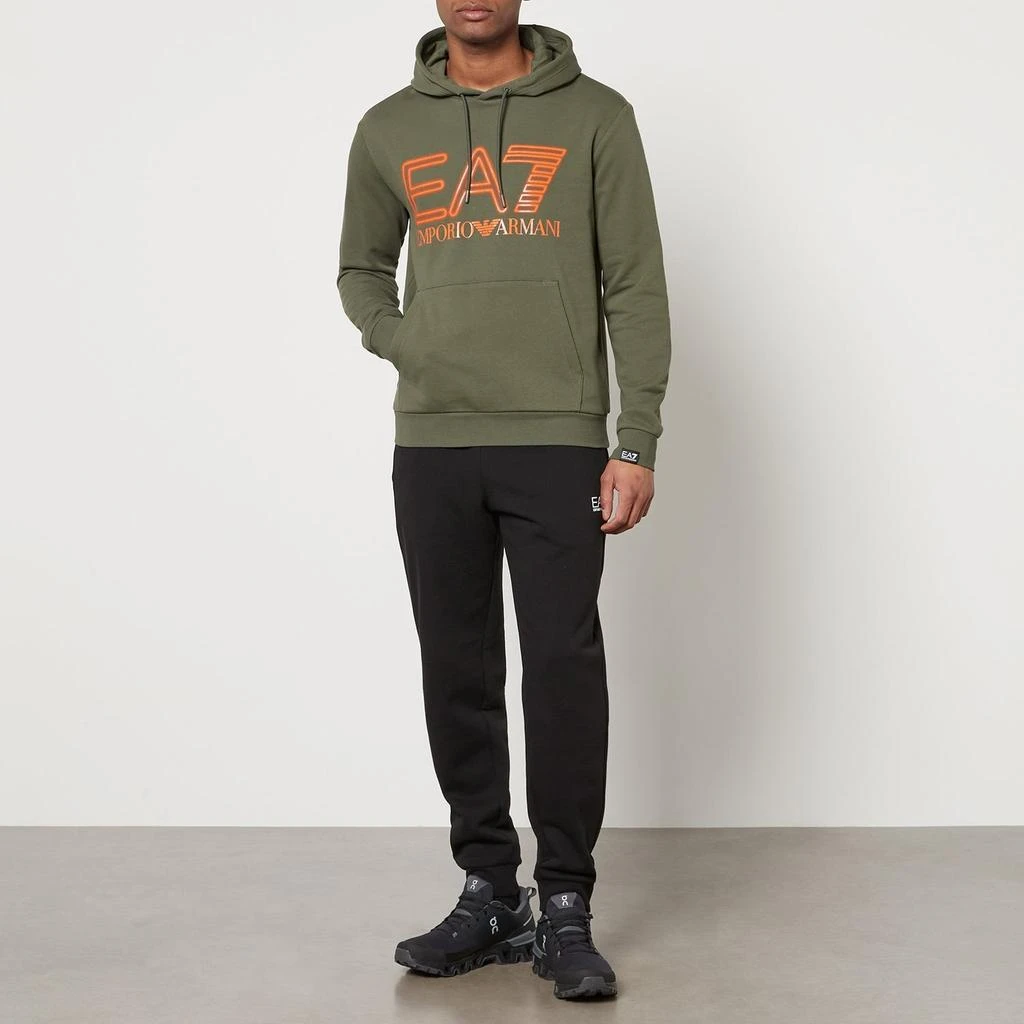 EA7 EA7 Oversized Logo Cotton Hoodie 3