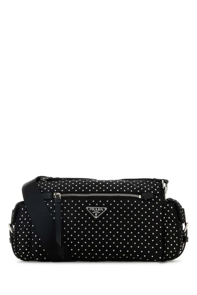 Prada Prada Embellished Zipped Shoulder Bag 1