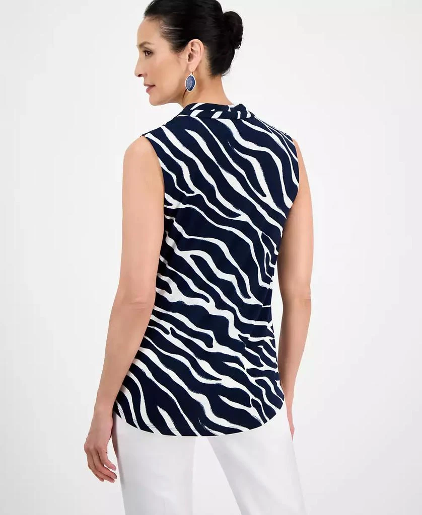 JM Collection Women's V-Neck Sleeveless Knit Blouse, PXS-XXL, Exclusively at Macy's 4