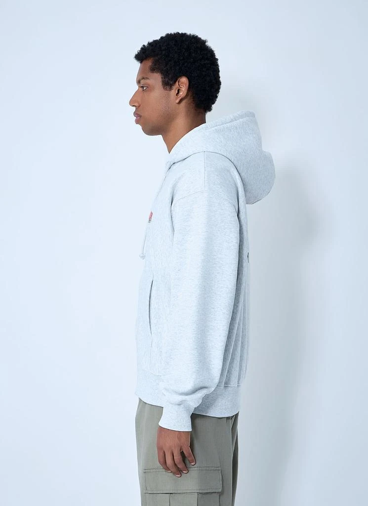 STUSSY Logo Motif Zip-Up Sweatshirt 3