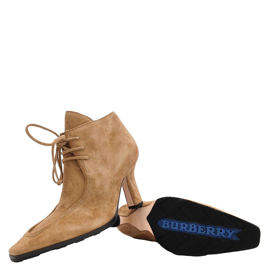 Burberry Suede Storm Ankle Boots