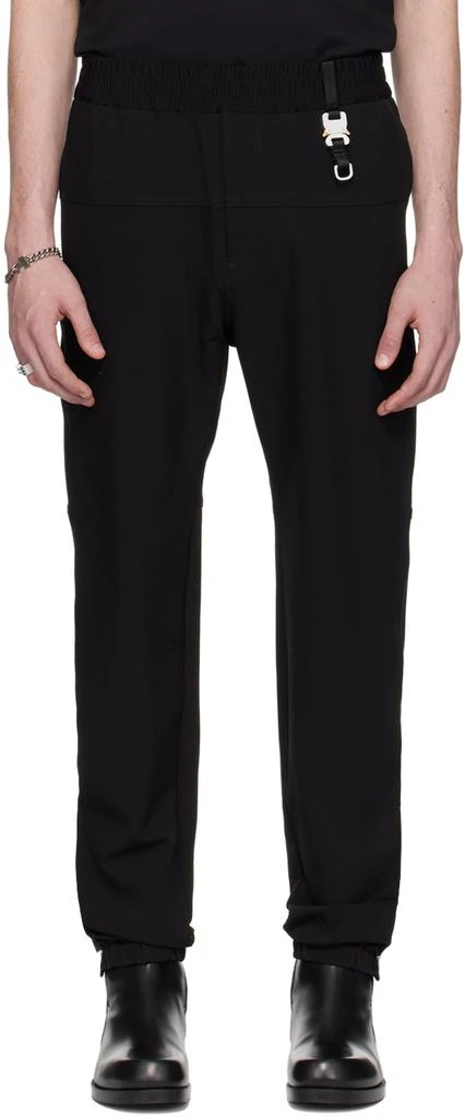1017 ALYX 9SM Black Buckle Track Pants 1