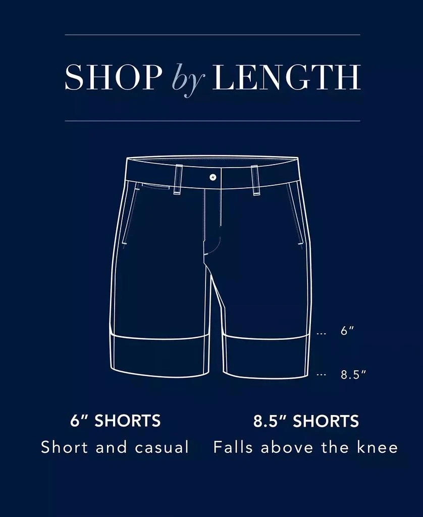 Nautica Classic-Fit 8.5” Stretch Chino Flat-Front Deck Short 4