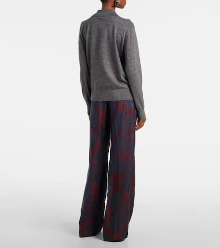 Dries Van Noten Wool polo sweater 3