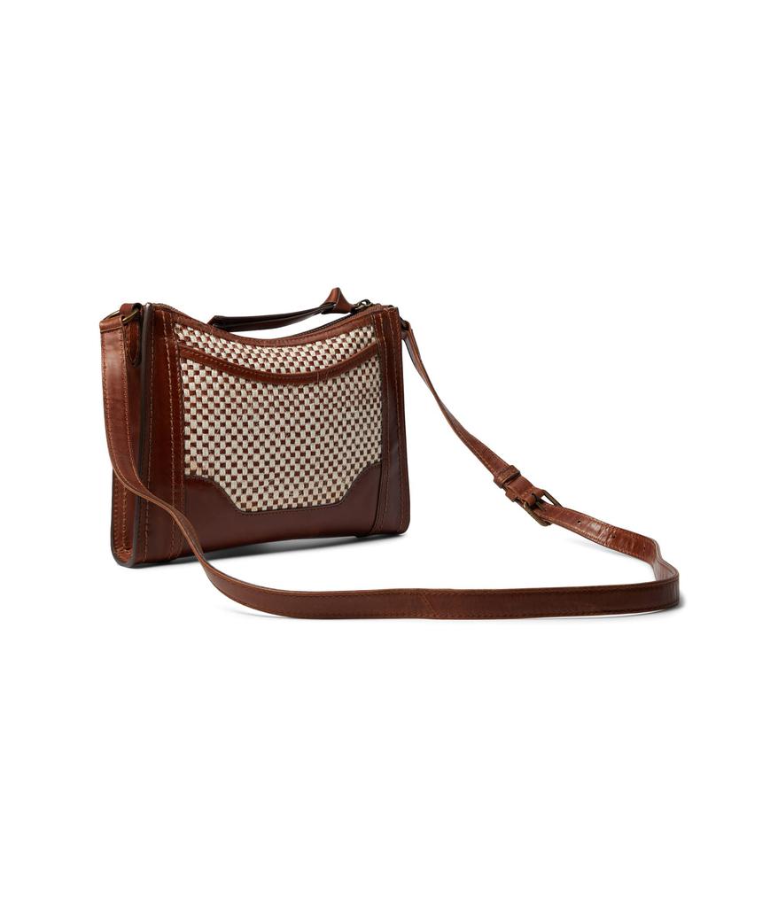 Frye Mackenna Woven Jute Zip Crossbody