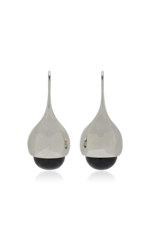 Emili Emili - Lou Sterling Silver Onyx Earrings - Black - OS - Moda Operandi - Gifts For Her