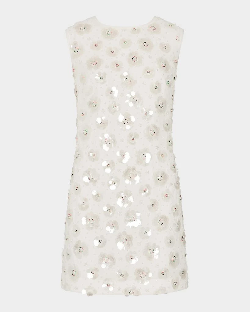 ivy embroidered sequin mini dress Mini Jessie Dress in Ditsy Embroidery 3T main image 1