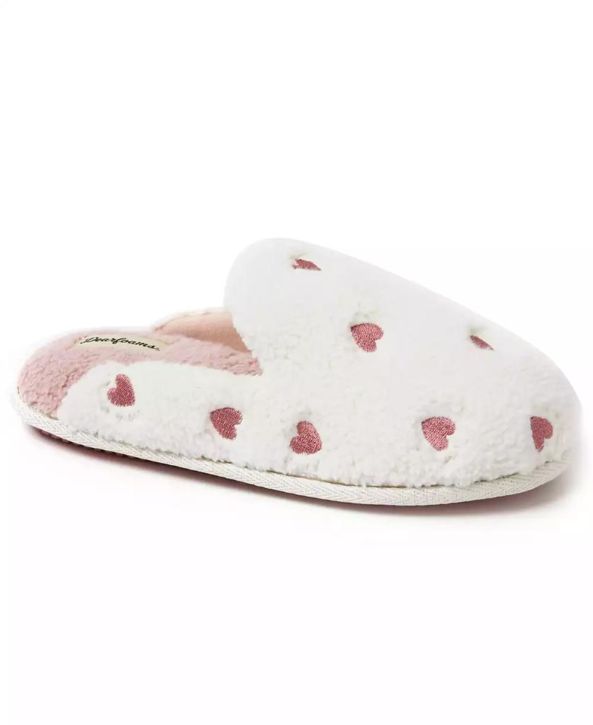 Dear Foams Women's Teddy Heart Scuff
