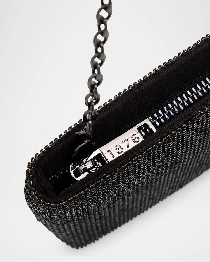 Whiting 
Davis Lainey Mesh Brass Clutch Bag 6