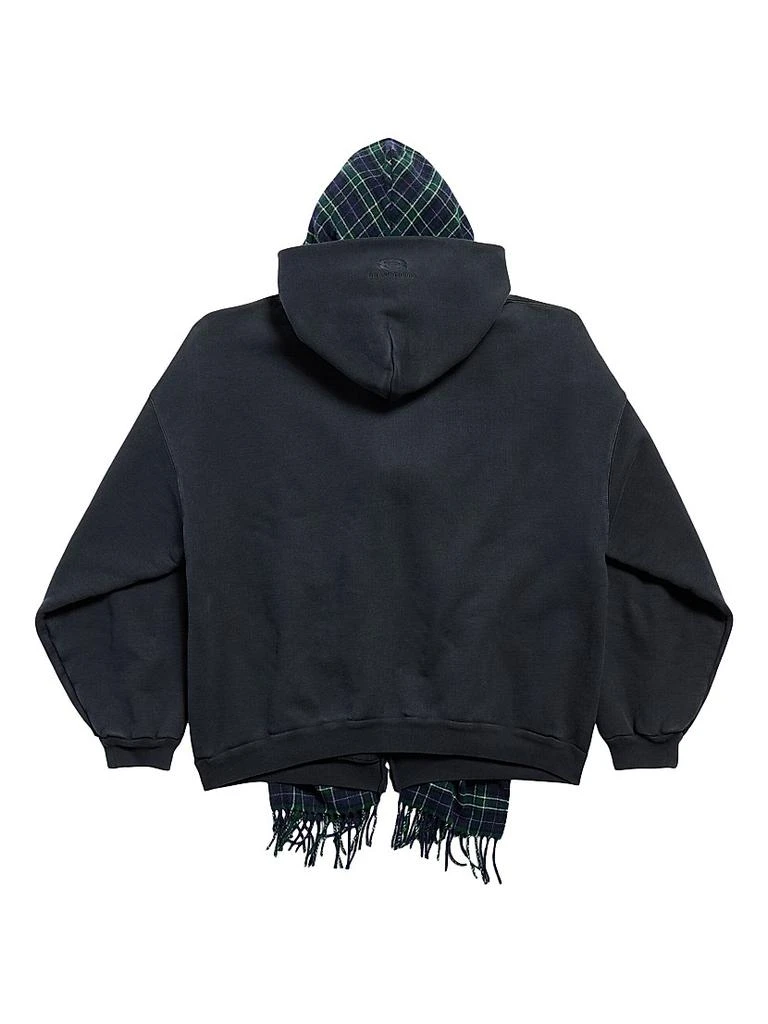 Balenciaga Unity Sports Icon Scarf Zip-Up Oversized Hoodie 2