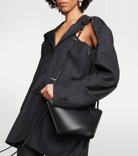 Acne Studios Leather shoulder bag 6