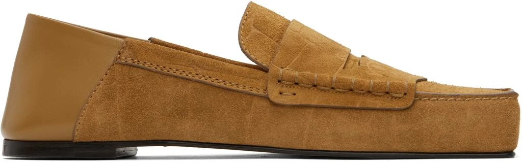 Jacquemus Tan La Croisière 'The Carré' Loafers 1