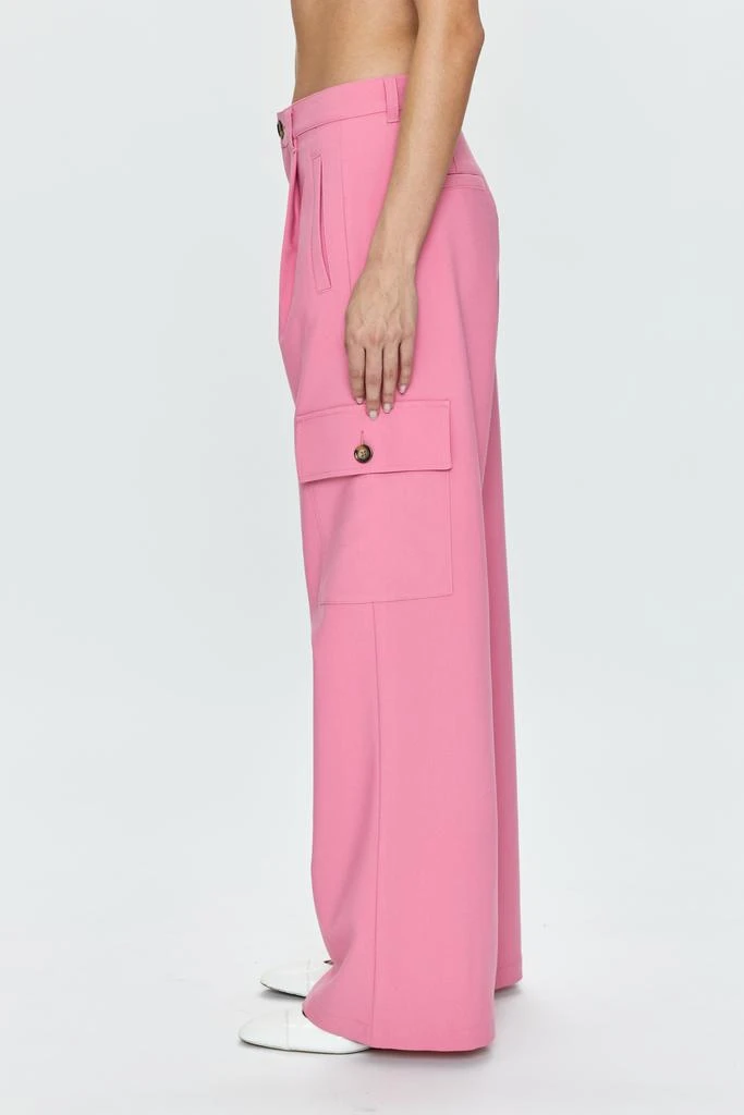 Pistola Denim Brynn High Rise Relaxed Cargo Trouser  - Pink Cosmos 3