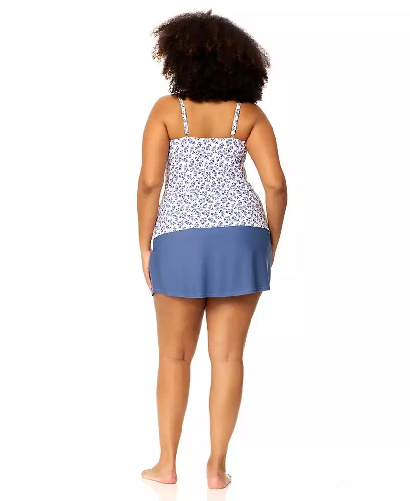Raisins Curve Plus Size Underwire Aries Tankini Top 3