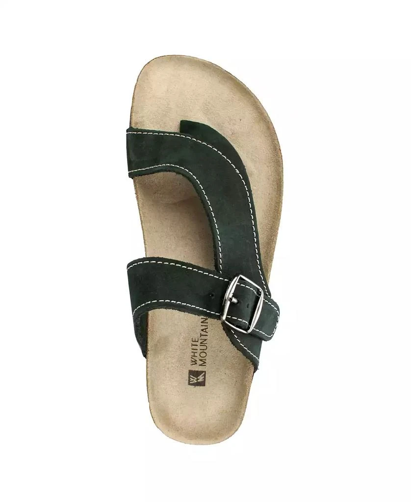 White Mountain Women's Carly Footbed Sandals 10