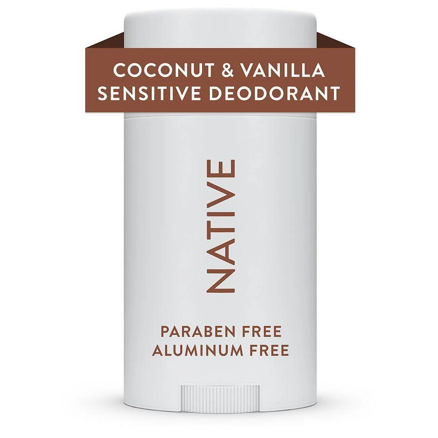 Native Sensitive Deodorant, Aluminum Free, for Women and Men Coconut
Vanilla