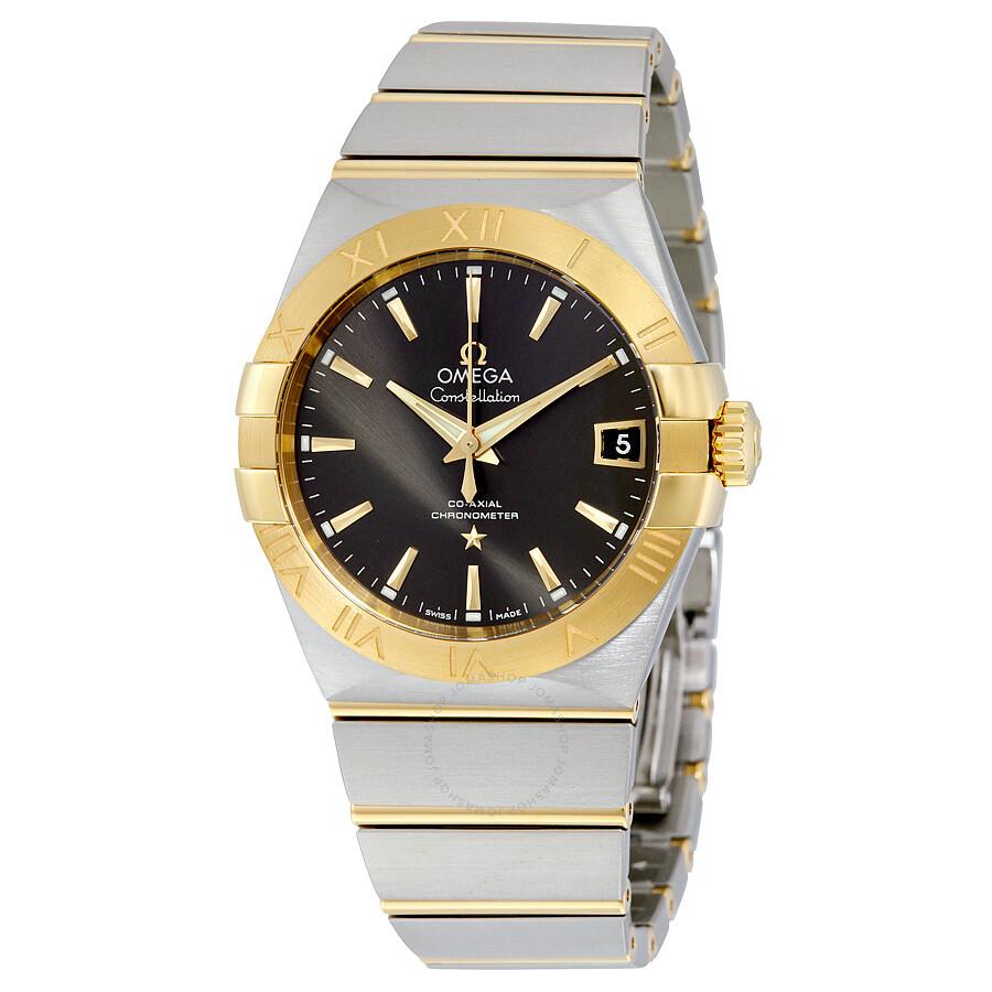 Omega Constellation Co-Axial Grey Dial Men's Watch 123.20.38.21.06.001