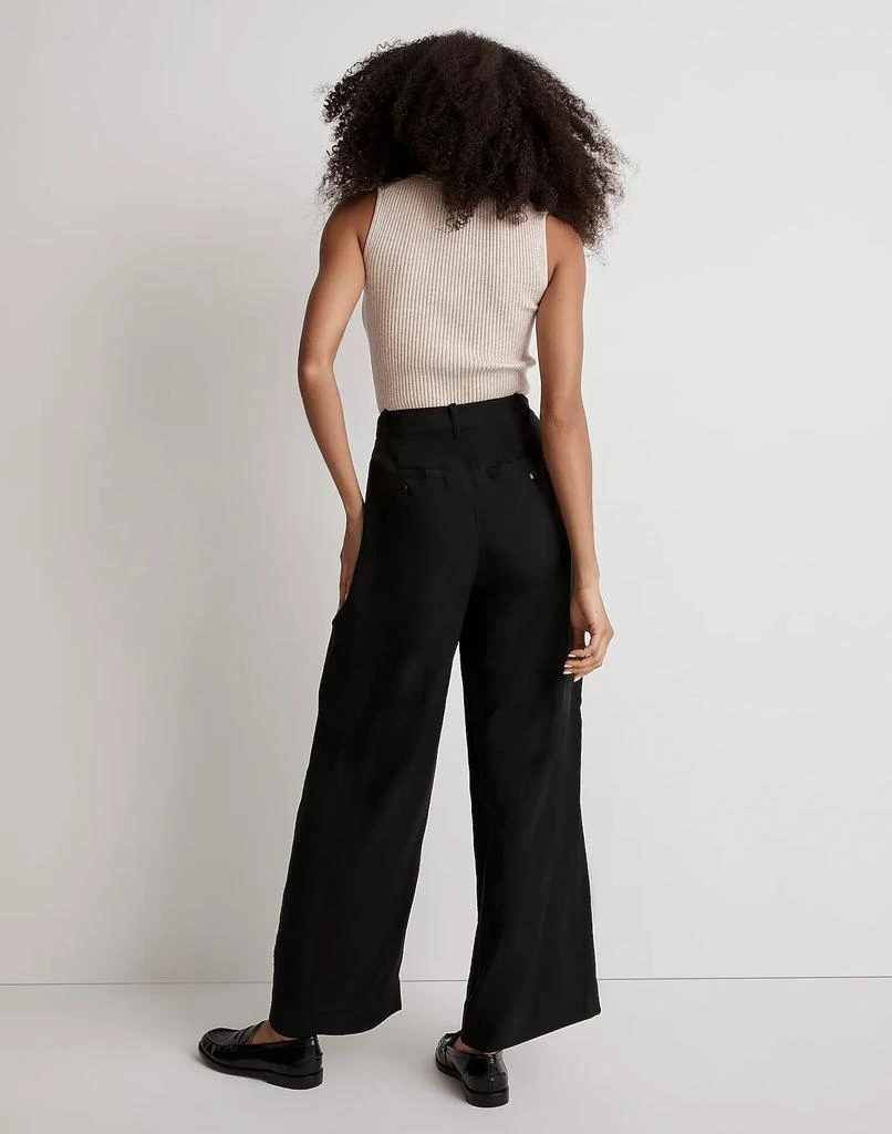 Madewell The Tall Harlow Wide-Leg Ankle Pant in Softdrape 3