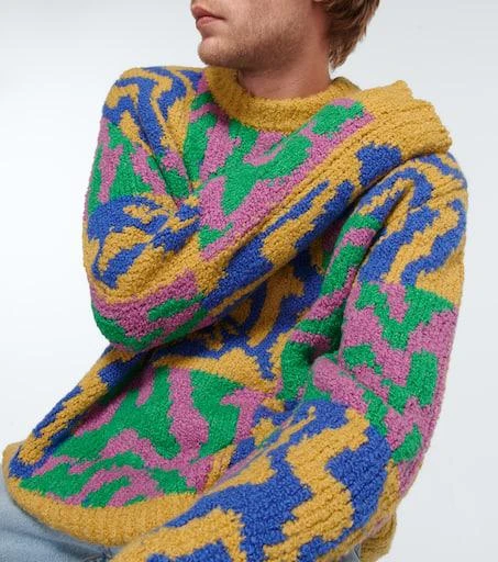 The Elder Statesman Patterned crewneck sweater 5