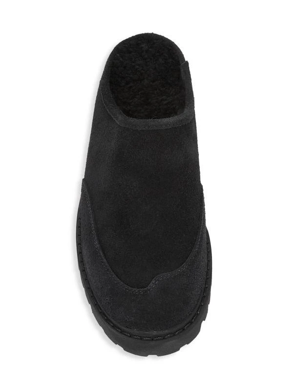 Diemme Maggiore Shearlining Lined Suede Mules 5