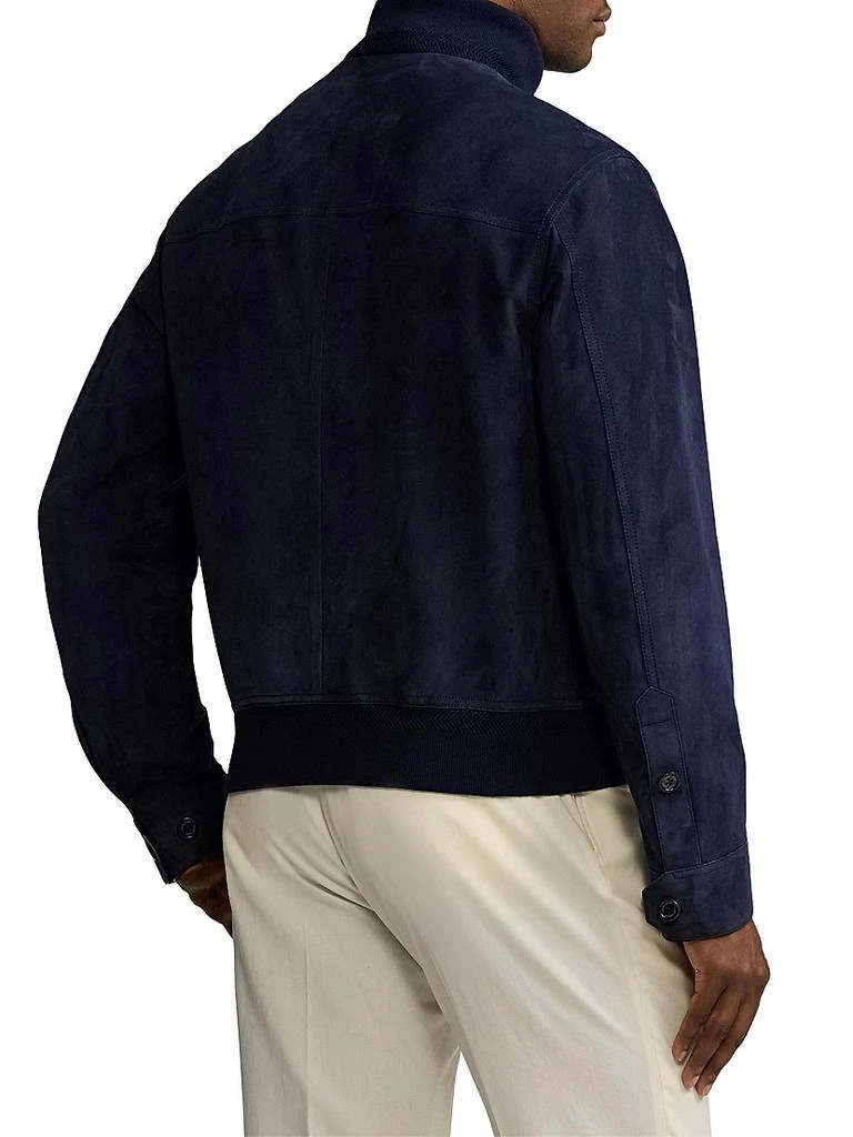 Ralph Lauren Calloway Suede Bomber Jacket 5