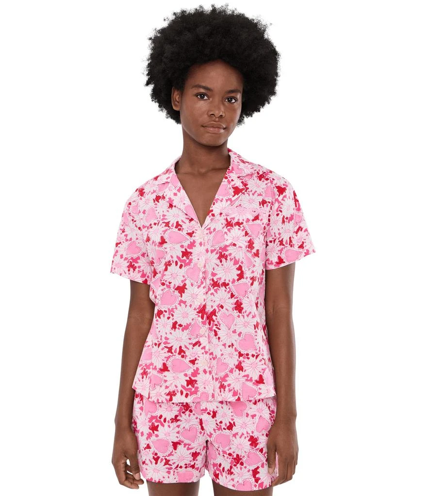 Lilly Pulitzer Mari Pj Button-up Top