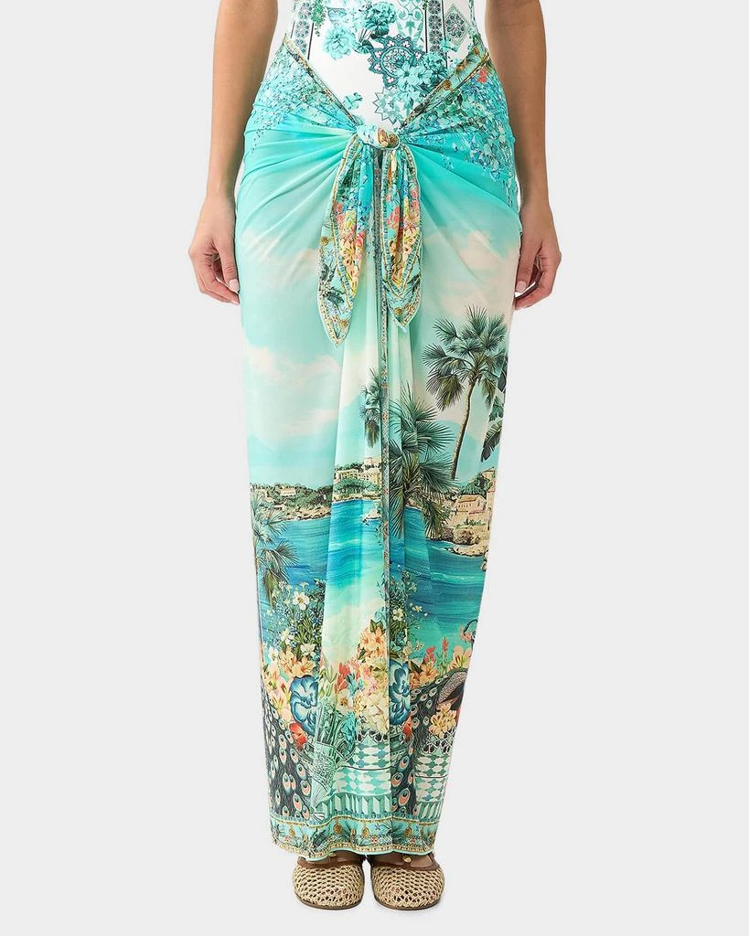 Camilla Balearic Bebe Multiwear Long Sarong Coverup 5